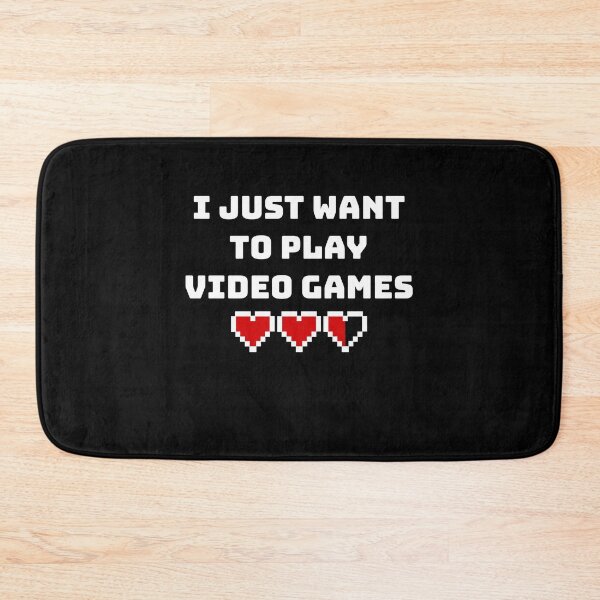 Item preview, I Just Want To Play Video Games - Gamer Gaming designed and sold by Superhero Gear.