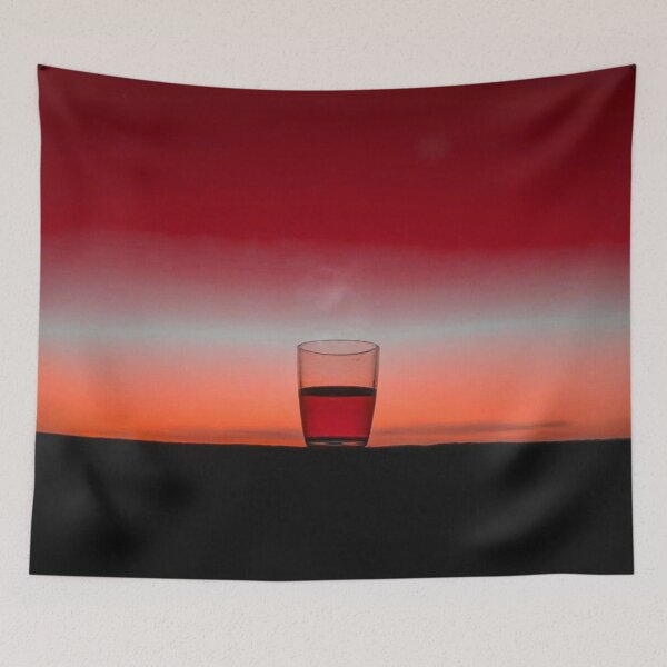 Item preview, Beautiful Glass and Sunset designed and sold by Indra Agrawal.