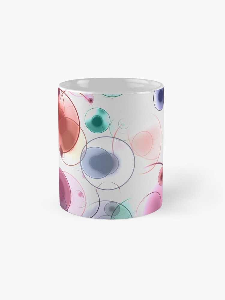 Alternate view of Playful circles Mug