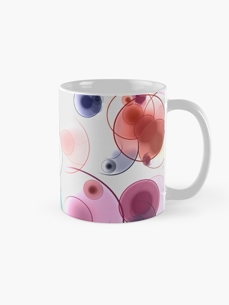 Alternate view of Playful circles Mug