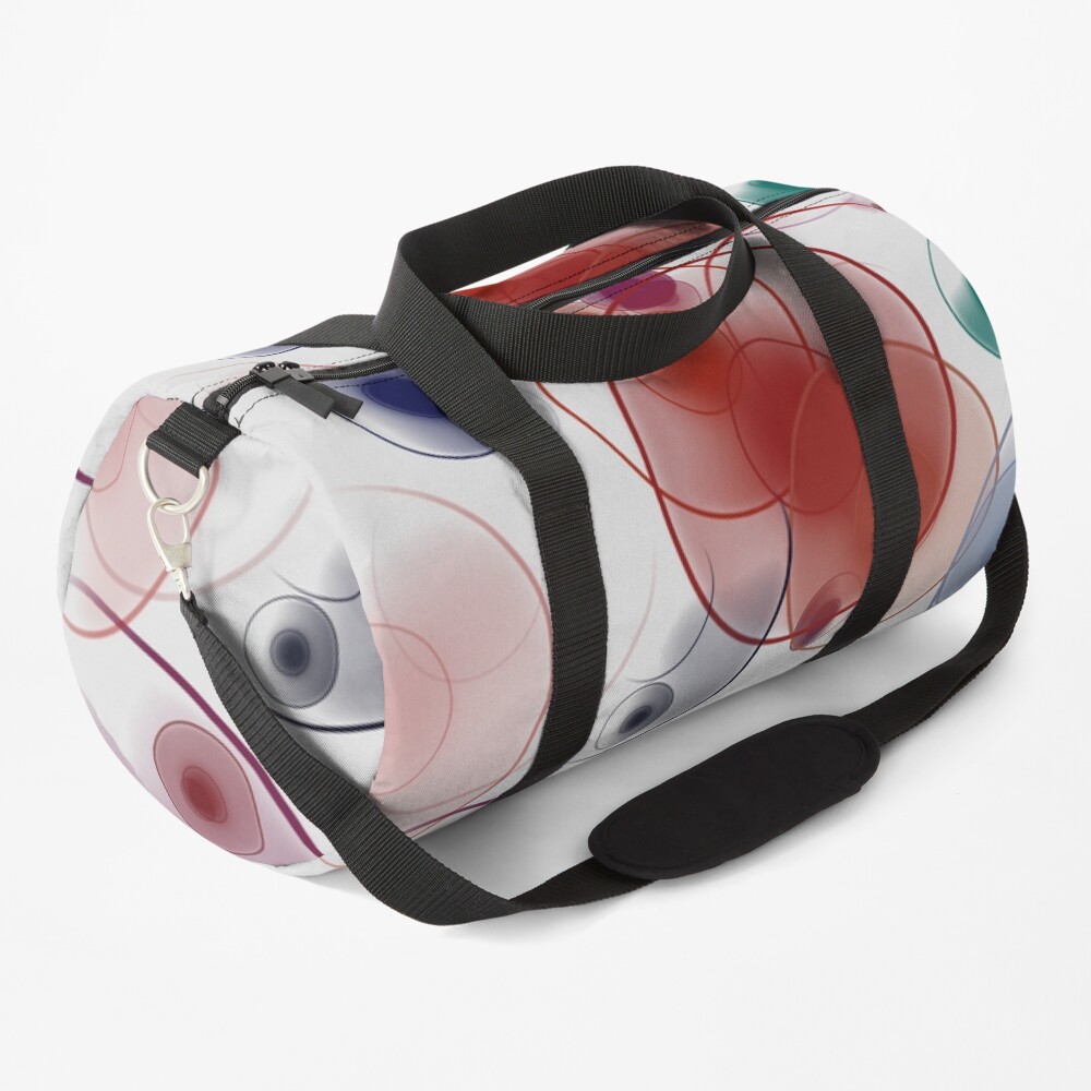 Playful circles Duffle Bag