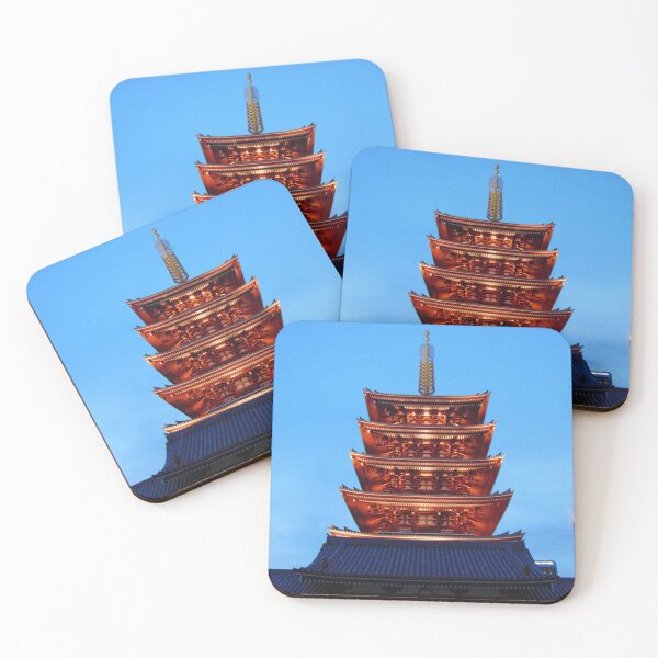 Item preview, Senso Temple, Tokyo, at dusk designed and sold by ben-taylor1234.
