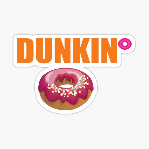 dunkin donuts galaxy stickers redbubble