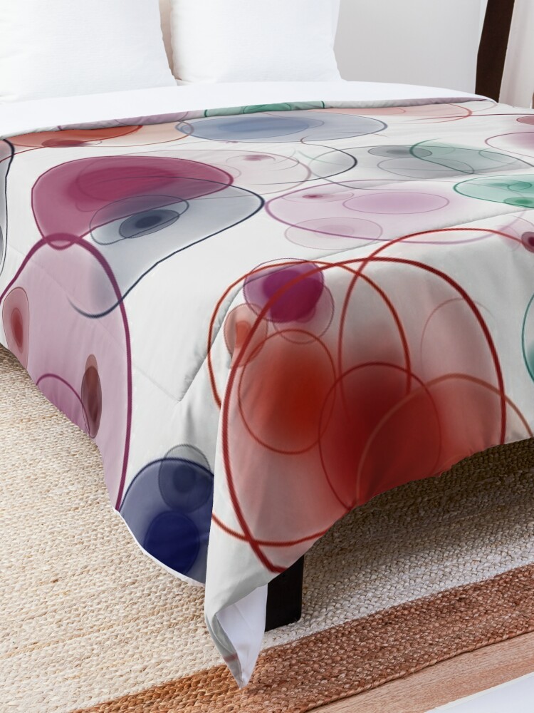 Alternate view of Playful circles Comforter