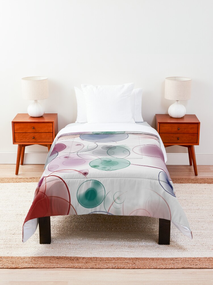 Alternate view of Playful circles Comforter