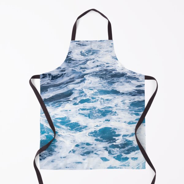 Item preview, Blue and white ocean waves designed and sold by Jenmag.