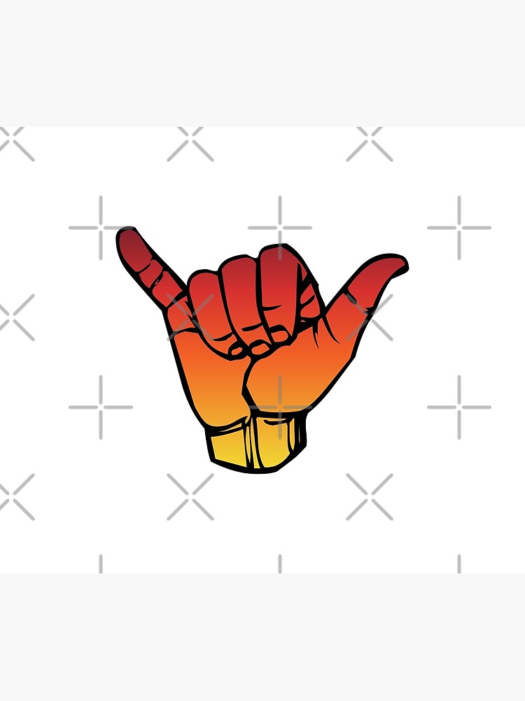 Hang Loose Summer Sunset Gradient 