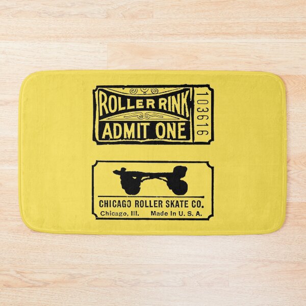 Item preview, ROLLER RINK - TICKET designed and sold by ThrowbackAds.