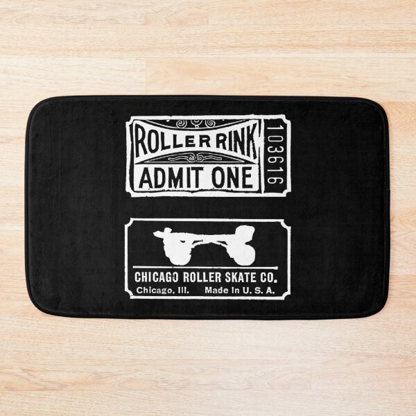 Item preview, ROLLER RINK - TICKET designed and sold by ThrowbackAds.