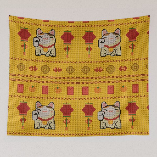 Artikelvorschau, Lucky Cat Knit entworfen und verkauft von cupcakecandice.