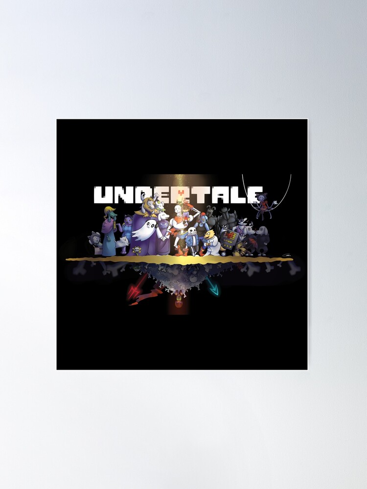 Every Characters in Undertale Poster Wall Decor – Twentyonefox