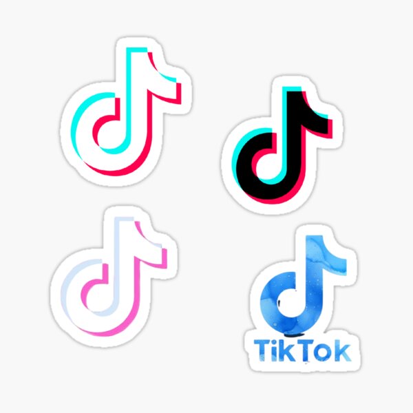 tiktok,green,red,logo,yellow,meme,aesthetic,cute,trendy,blue,packs,vsco,pin...