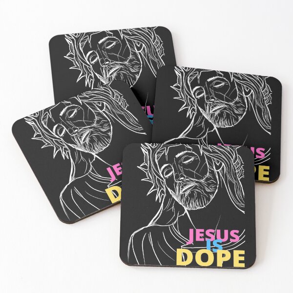 Item preview, Jesus is Dope Cool Christian Design designed and sold by Beluved.