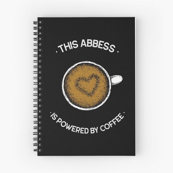 Item preview, Abbess Powered By Coffee designed and sold by jacks-tees.
