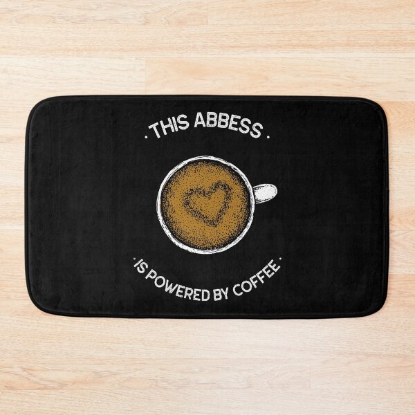 Item preview, Abbess Powered By Coffee designed and sold by jacks-tees.