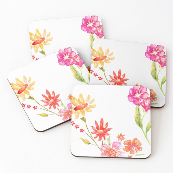 Item preview, Flores De Color De Agua designed and sold by loveoceanair.