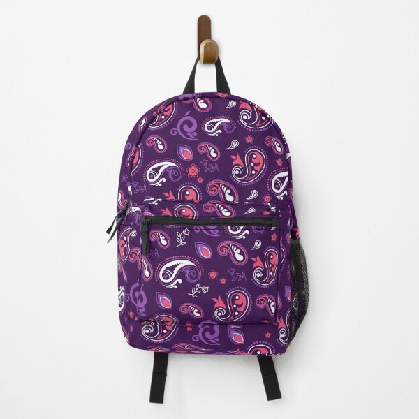 Item preview, Purple Paisley Bandana Pattern designed and sold by SSK Designs.