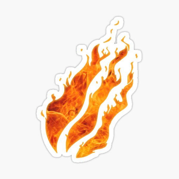 Roblox Fire Stickers Redbubble - ninja mask of fire roblox