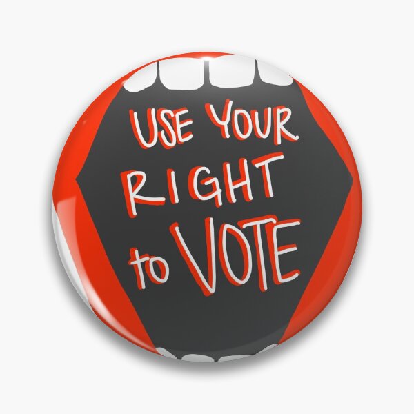 Item preview, Use your right to vote in election 2020 in mouth designed and sold by adesignworld.