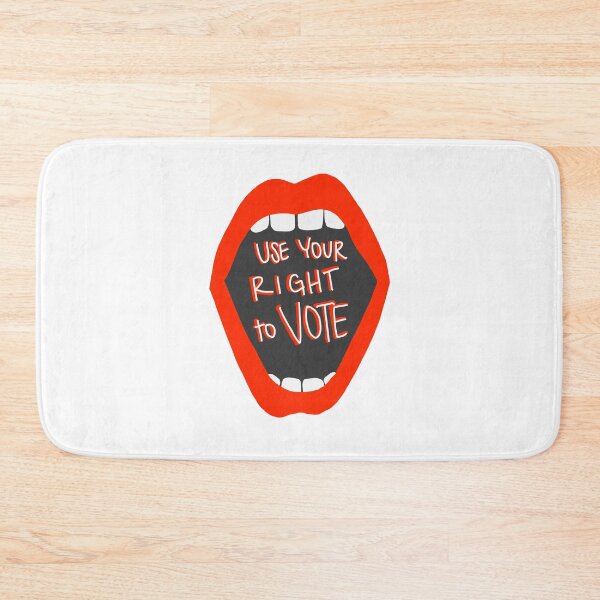 Item preview, Use your right to vote in election 2020 in mouth designed and sold by adesignworld.