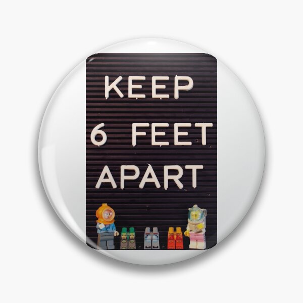 Item preview, KEEP 6 FEET APART designed and sold by Bakhrombek.