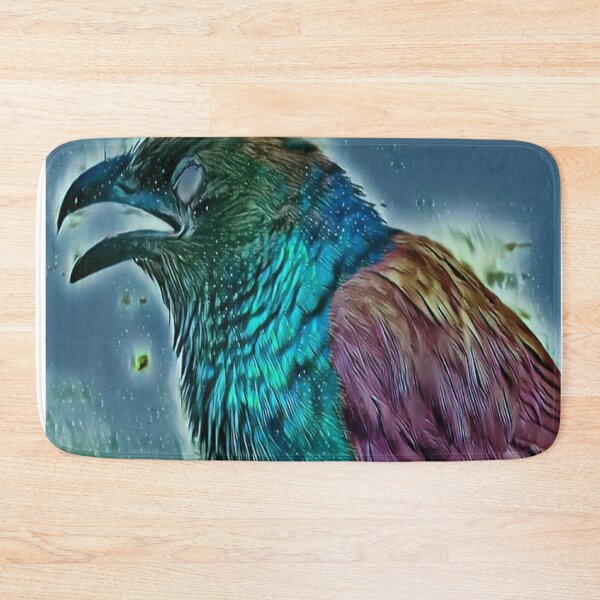 Item preview, Colourful Angry Crow Fine Art designed and sold by Indra Agrawal.
