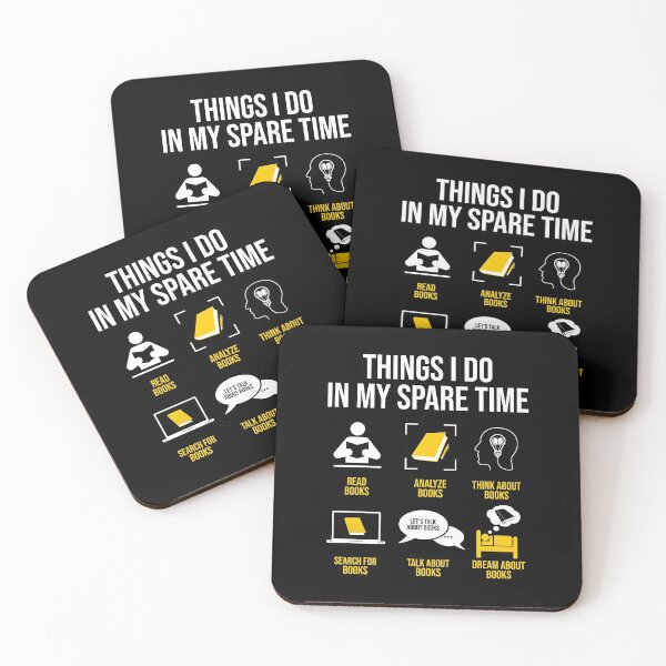 Item preview, Reading books - Things I do in my spare time designed and sold by Giacob.