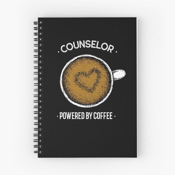 Item preview, Counselor Powered By Coffee designed and sold by jacks-tees.