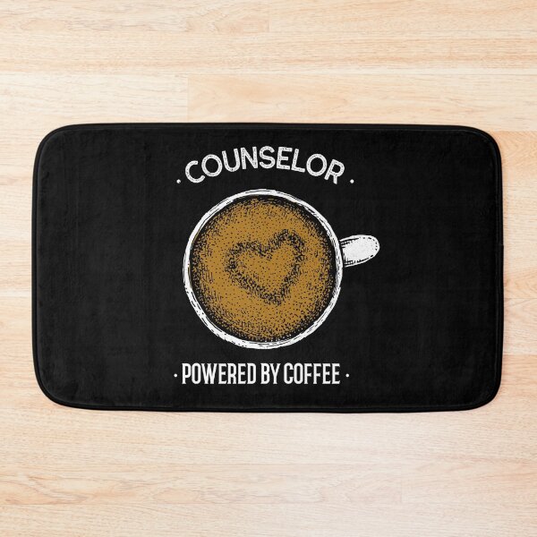 Item preview, Counselor Powered By Coffee designed and sold by jacks-tees.