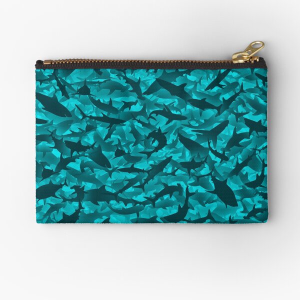 Sharks Zipper Pouch