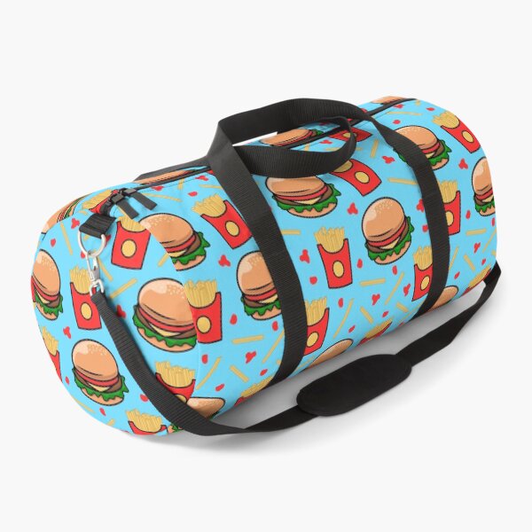 Item preview, Fast Food Burgers And Fries Pattern designed and sold by DeadRight.