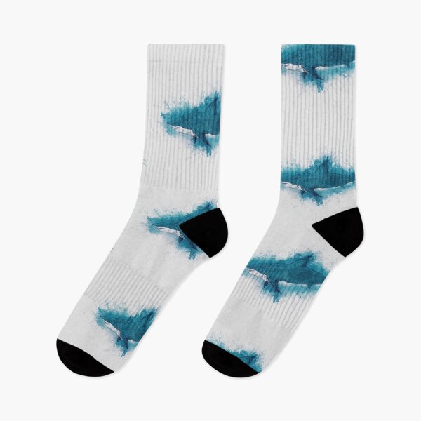 Item preview, Cool Blue Shark Watercolor Art for the Ocean Lovers and Anglers designed and sold by Naumovski.