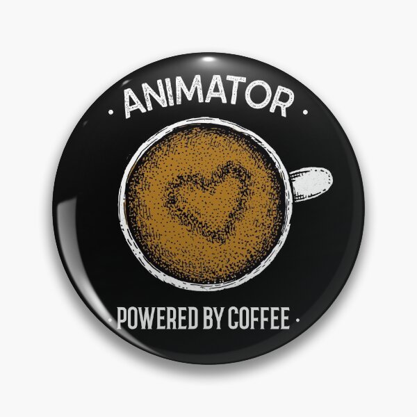 Item preview, Animator Powered By Coffee designed and sold by jacks-tees.