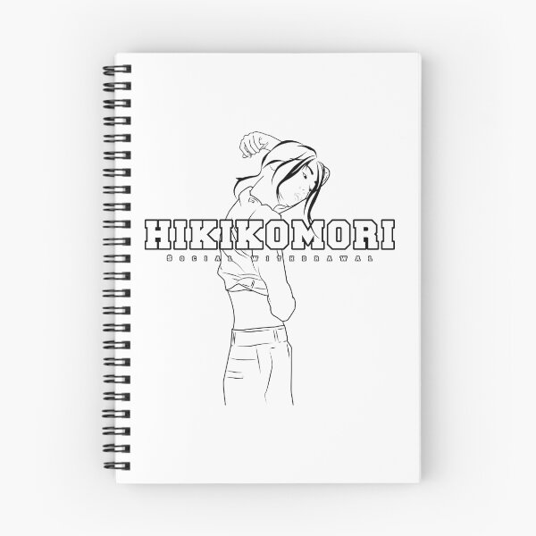 Item preview, Hikikomori (WHITE TEXT) designed and sold by WildandTamed.
