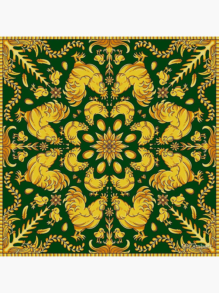 Designer Chicken - Green by Blacksmoke1033