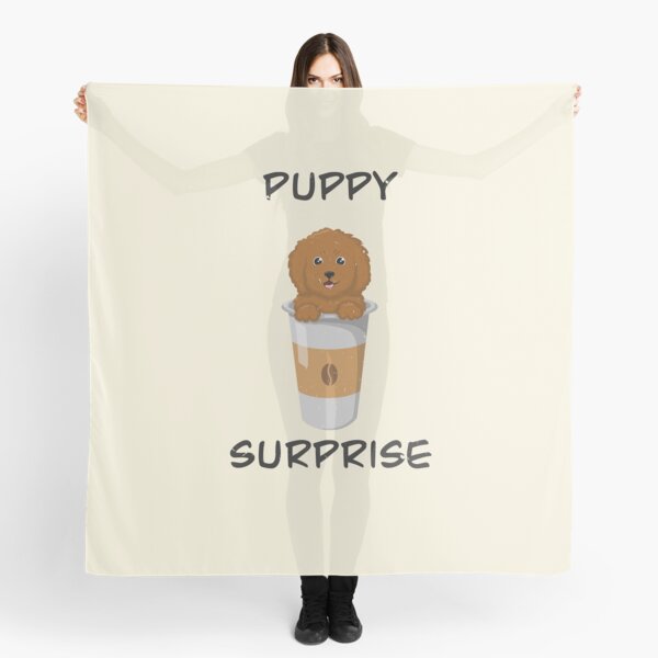 Puppy Surprise Scarf