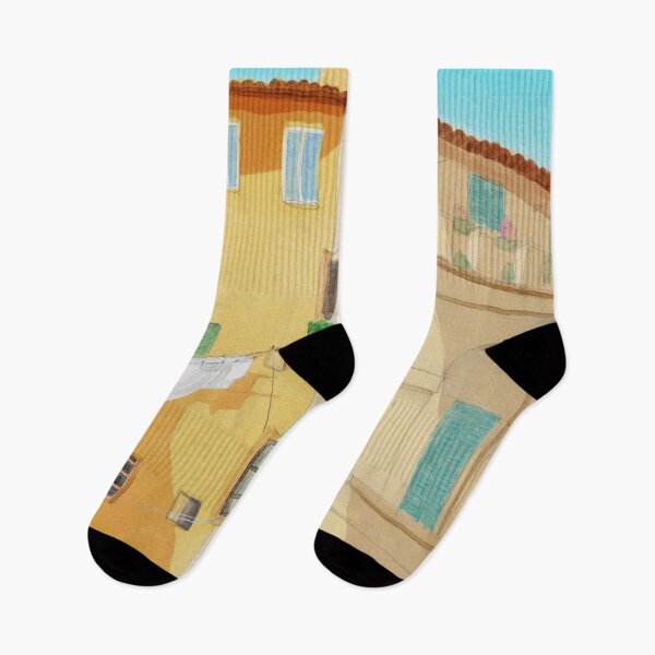 Item preview, Mediterranean city in summer designed and sold by LeahHa.