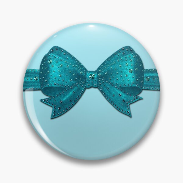 Item preview, Turquoise blue rhinestone bow cute gifts - wedding designed and sold by GlamourChick.