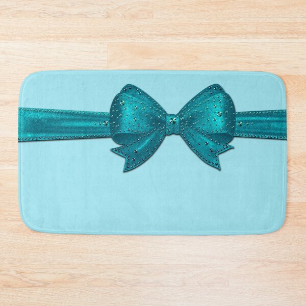 Item preview, Turquoise blue rhinestone bow cute gifts - wedding designed and sold by GlamourChick.