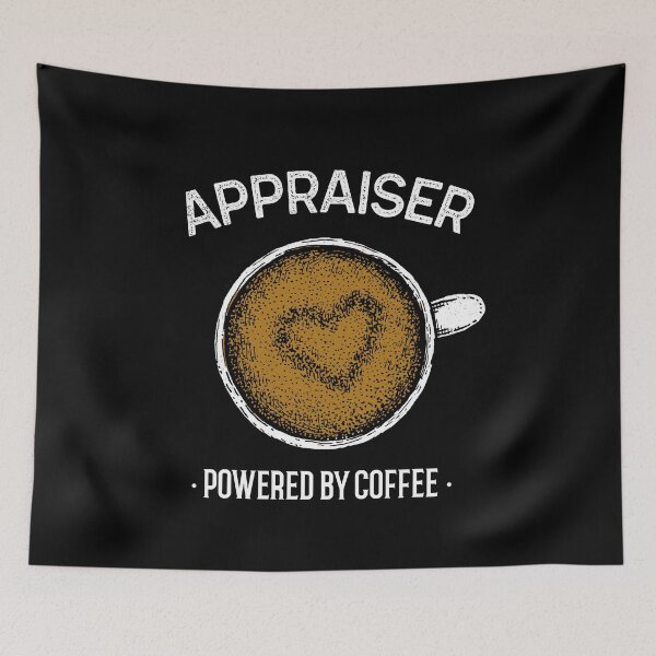 Item preview, Appraiser Powered By Coffee designed and sold by jacks-tees.