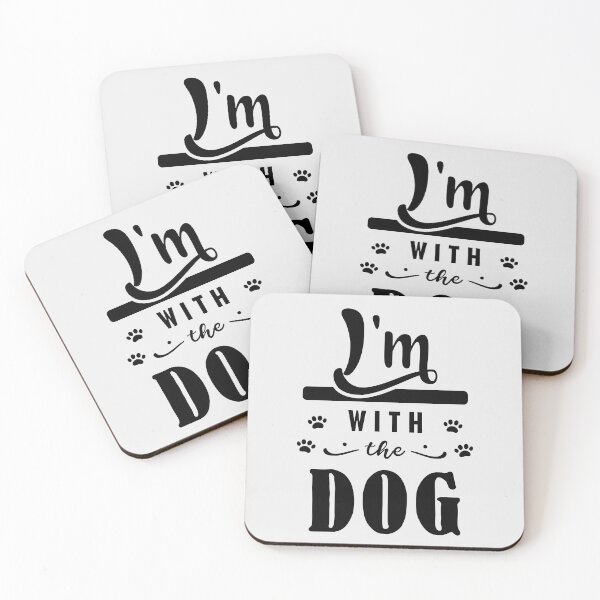 Item preview, I'm with the Dog designed and sold by Belhbib Art ⭐⭐⭐⭐⭐.