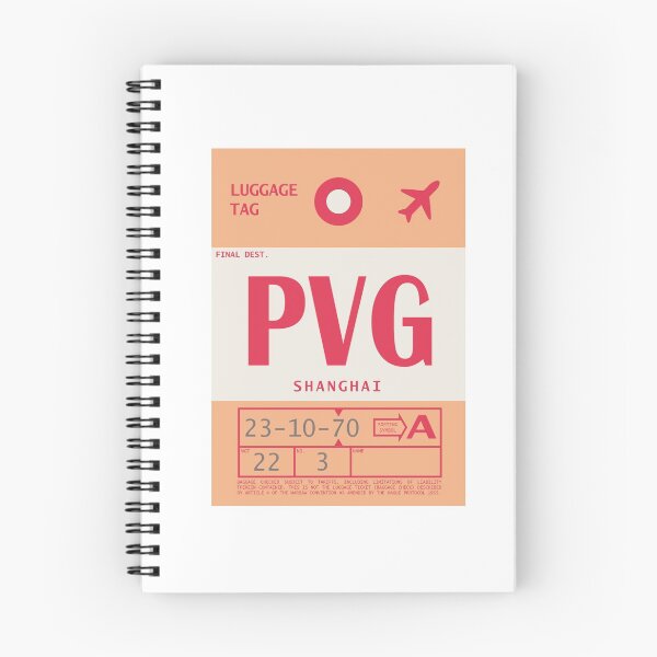 Item preview, Shanghai Pudong International Airport Vintage Luggage Tag designed and sold by BoeJ.