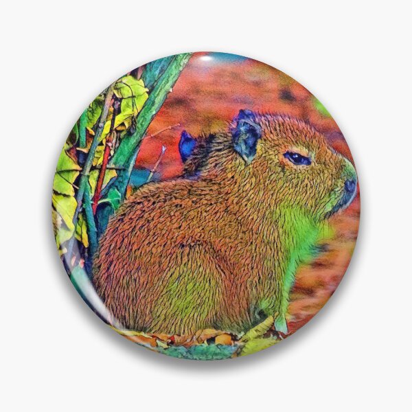 Artikelvorschau, AnimalColor Capybara 001 entworfen und verkauft von JAMFoto.