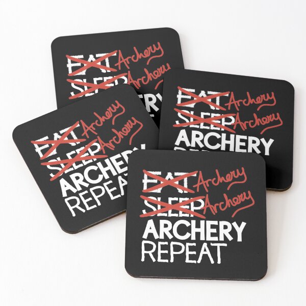 Item preview, Archery archery archery repeat designed and sold by ReluctantChickn.