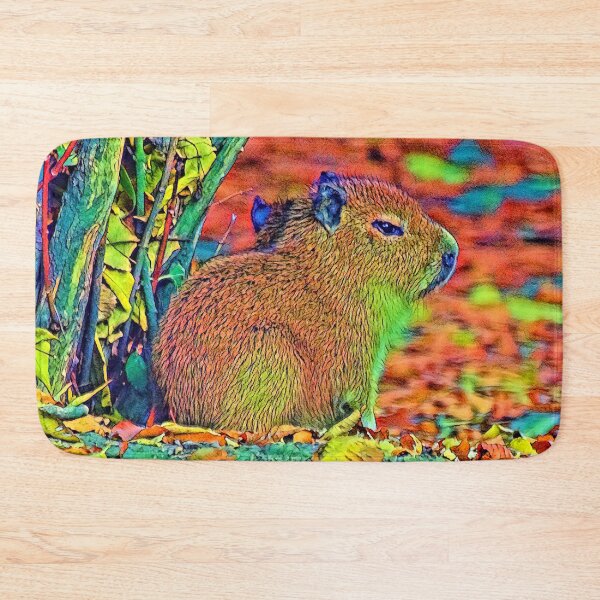 Artikelvorschau, AnimalColor Capybara 001 entworfen und verkauft von JAMFoto.
