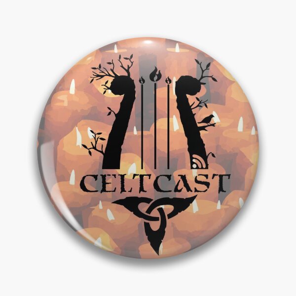 Item preview, Button: Castlefest Winter (2019) designed and sold by CeltCast-Cart.