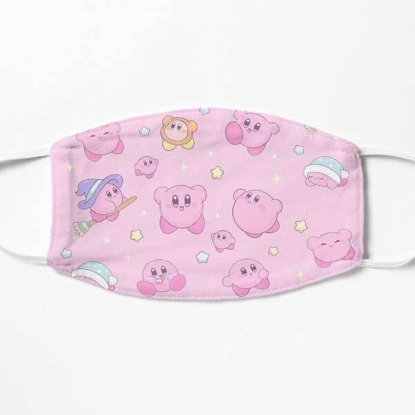 Kirby Pink Witch Flat Mask