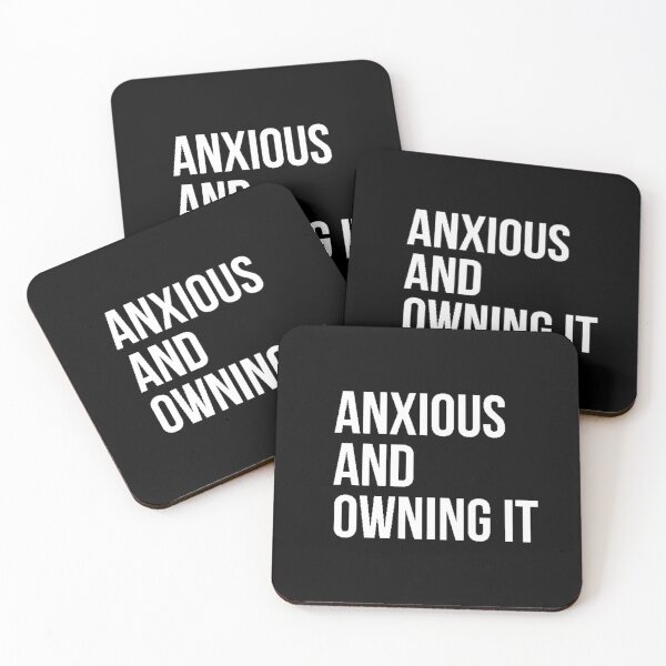 Item preview, Anxious and owning it designed and sold by bekindclothing-.