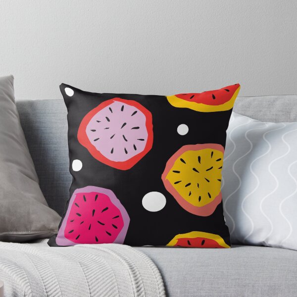 Item preview, Maximalist Dragonfruit Abstract Print designed and sold by brushbotanist.