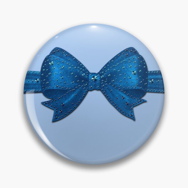 Item preview, Bow blue cute baby birthday bow wedding birth designed and sold by GlamourChick.